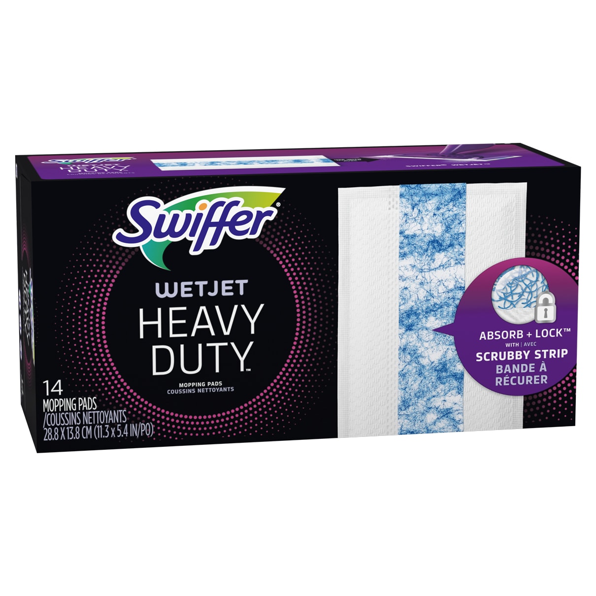 Swiffer Sweeper Heavy Duty Wet Wood Microfiber Refill (20-Pack) in