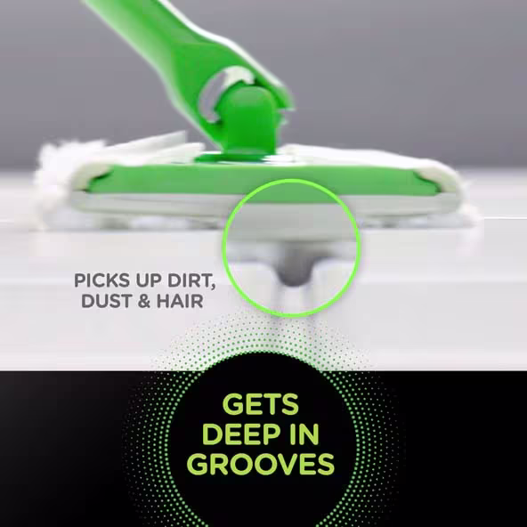 Swiffer® Sweeper™ Pet Heavy Duty Multi-Surface Dry Cloth Refills for Floor Sweeping and Cleaning - Picks Up Dirt, Dust & Hair