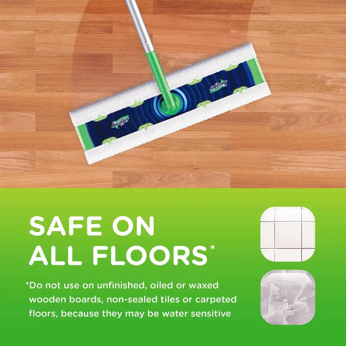 Swiffer® Sweeper™ X Large Wet Mopping Pad Open Window Fresh Scent
