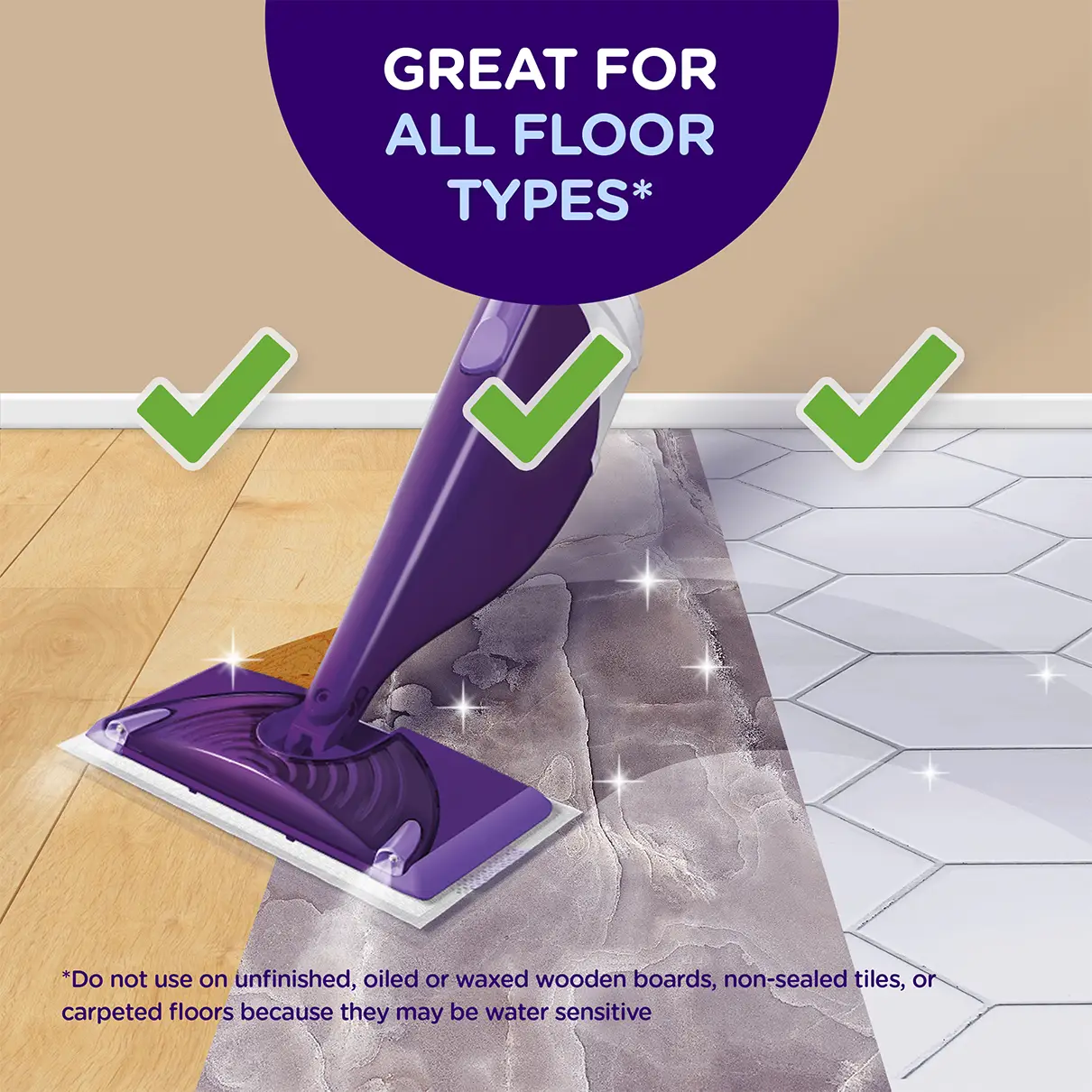 Swiffer® WetJet™ Wood Floor Cleaner Solution Refill