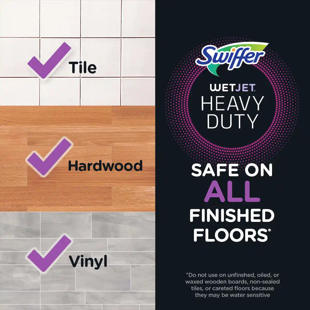 Swiffer WetJet Vinyl Tile and Laminate Microfiber Mop Kit 003700067665 -  The Home Depot