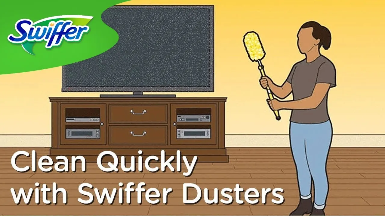 How To Clean Quickly With Swiffer Dusters