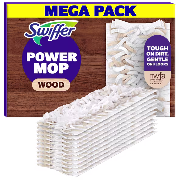 Swiffer® PowerMop Wood Mopping Pad Refills
