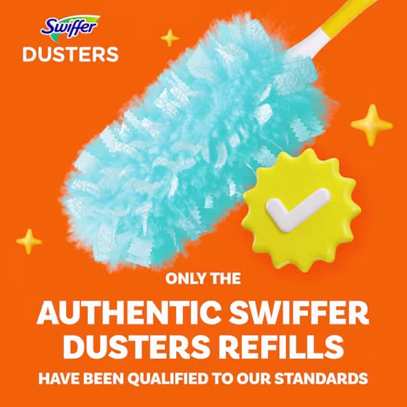 Only authentic Swiffer Dusters refills have been qualified to our standards