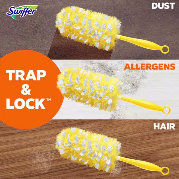 Trap & lock - dust, allergens, hair