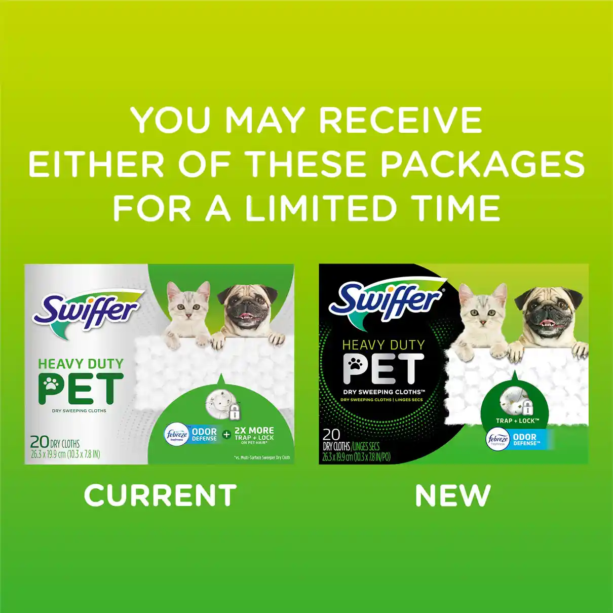 Swiffer Sweeper Pet Heavy Duty Dry Cloth Refills (20-Count