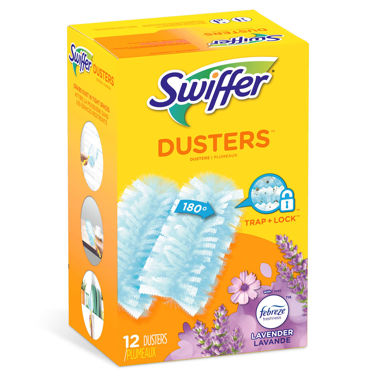P&G Professional 3700016697 Swiffer® Dusters Refill. Yellow