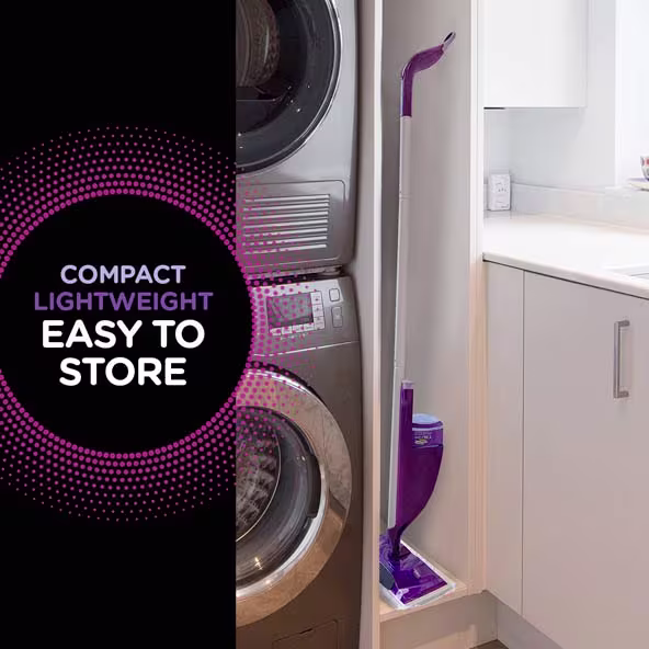 Swiffer® WetJet™ Mop Starter Kit - Compact Lightweight Easy To Store