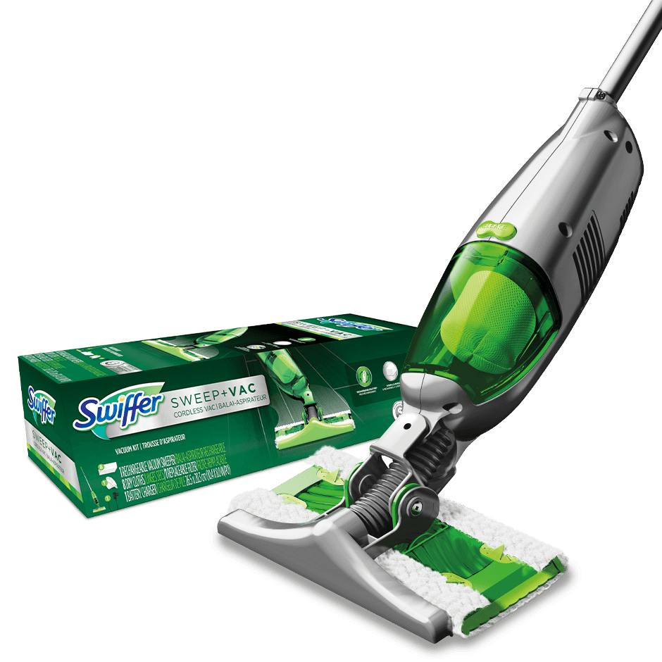 Swiffer® Sweeper™ + Vac Cordless Vacuum Starter Kit packshot