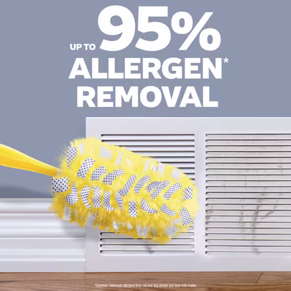 95% allergen removal 