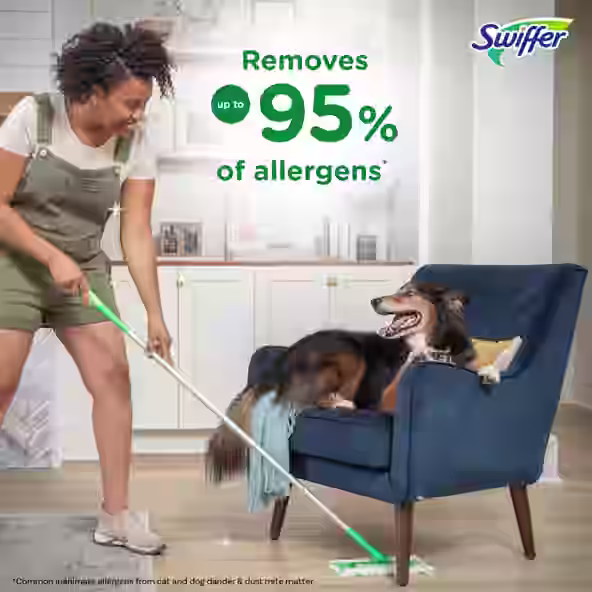 Removes up to 95% of allergens
