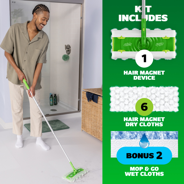 Swiffer モップ Amazon.com: Swiffer Sweeper 2-in-1 Mops for Floor Cleaning, Dry