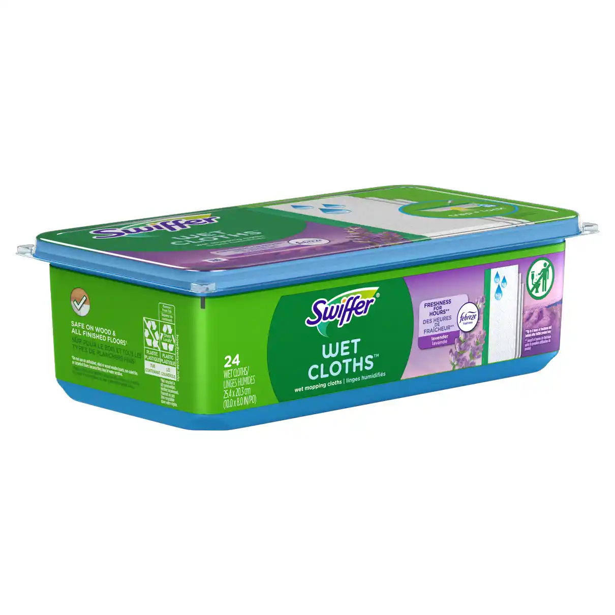 Swiffer® Sweeper™ Wet Mopping Pad Refills Febreze Lavender Vanilla & Comfort Scent