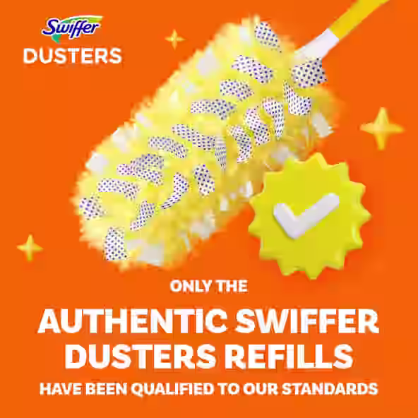 Only the authentic Swiffer Dusters Refills have been qualified to our standards