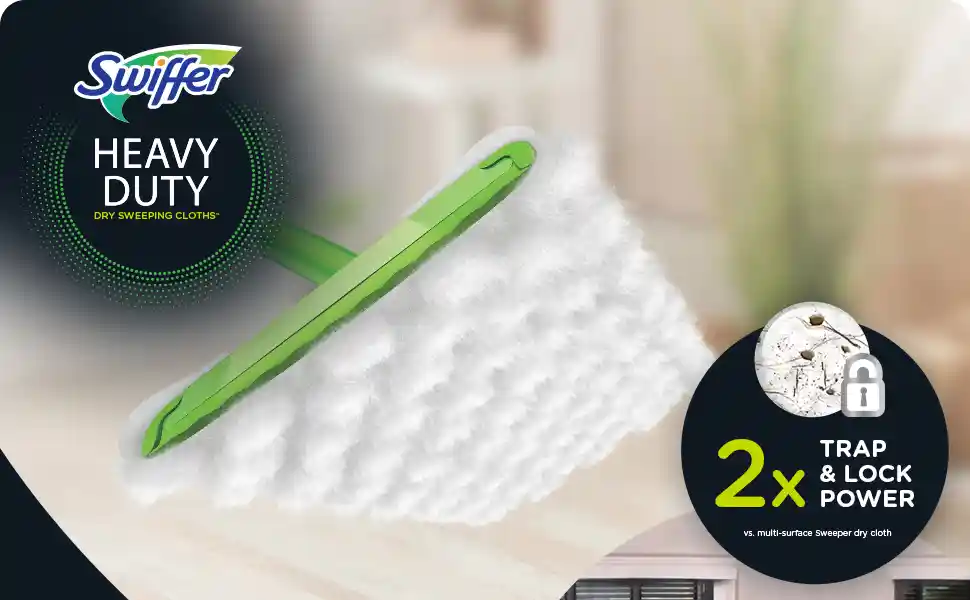 Swiffer® Sweeper™ Heavy Duty Multi-Surface Dry Cloth Refills for Floor  Sweeping and Cleaning