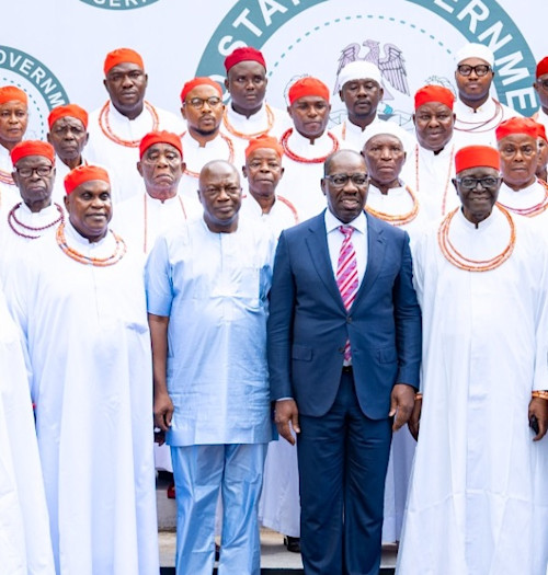 Traditional rulers in Edo South back Obaseki’s implementation of 1979 Law
