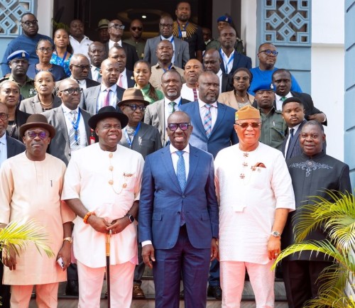 Obaseki Hosts Braced Commission Emerges New Chairman Charts Course For Cooperation In Rail 