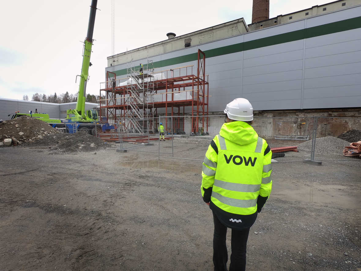 Assembly of biocarbon plant underway 