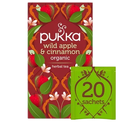 Wild Apple & Cinnamon Thee 20 Bio theezakjes