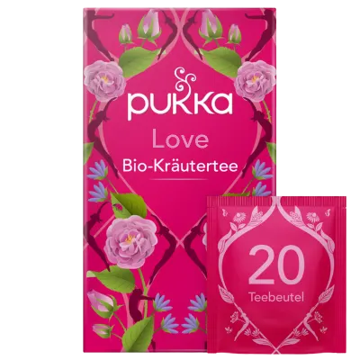 Pukka Bio-Kräutertee Love 20 Teebeutel
