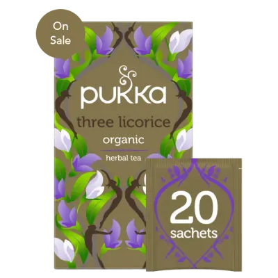 Pukka Herbs Australia product-grid Three Licorice 20 Tea Bags