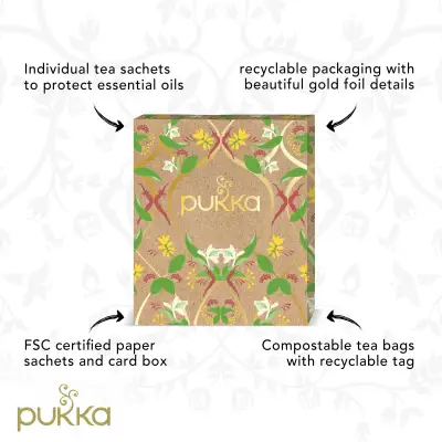 Pukka's Sustainable Packaging