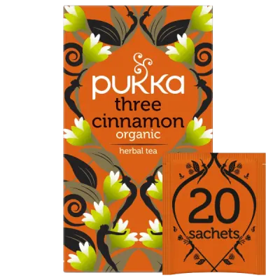 Three Cinnamon Thee 20 Bio theezakjes