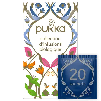Pukka Infusion Bio Secret de Cassis Infusion Biologique et Ayurvédique,  Issue du Commerce Equitable 80 Sachets (Lot de 4x20 Sachets)
