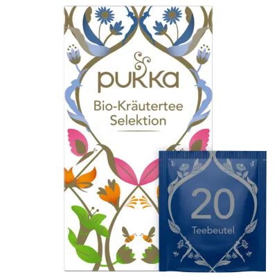 Pukka Bio-Kräutertee Kräutertee Selektion 20 Teebeutel