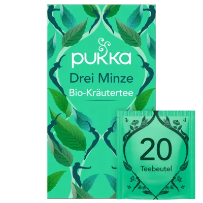 Pukka Bio-Kräutertee Drei Minze 20 Teebeutel