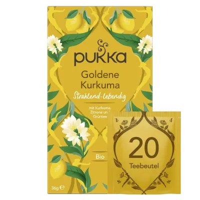 Pukka Bio-Kräutertee Goldene Kurkuma
