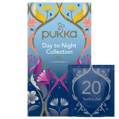 Pukka Bio-Kräutertee Day to Night Collection 20 Teebeutel