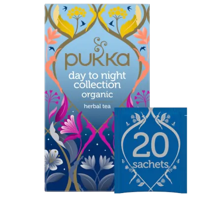 Day to Night Collection Thee 20 Bio theezakjes