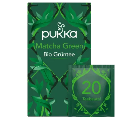 Pukka Bio-Grüntee Matcha Green 20 Teebeutel