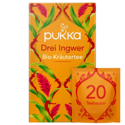 Pukka Bio-Kräutertee Drei Ingwer