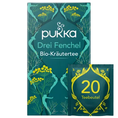 Pukka Bio-Kräutertee Drei Fenchel 20 Teebeutel