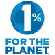 Pukka Herbs certification logo 1% for the planet logo colour