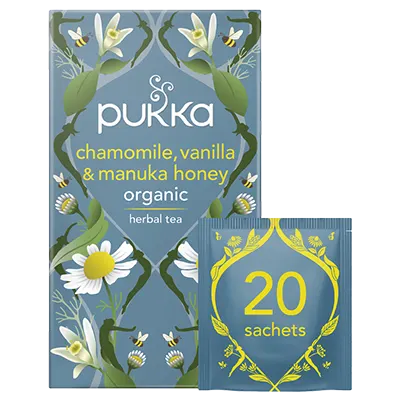 Chamomile, Vanilla & Manuka Honey Tea 20 Tea Bags