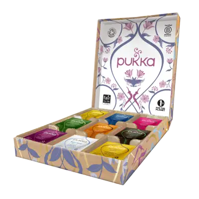 Coffret Sélection thé bio Pukka - 45 sachets : Pukka PUKKA alimentation bio  - botanic®