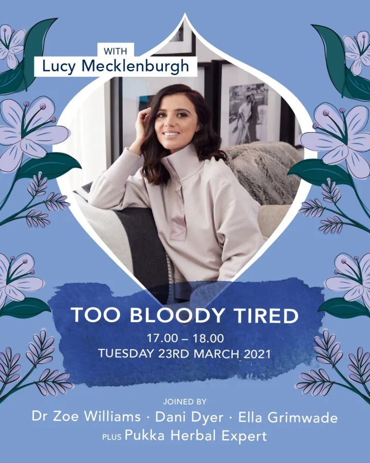 text with image Pillow Talks - Tuesday Lucy Mecklenburgh