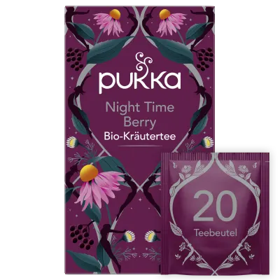 Pukka Bio-Früchtetee Night Time Berry 20 Teebeutel