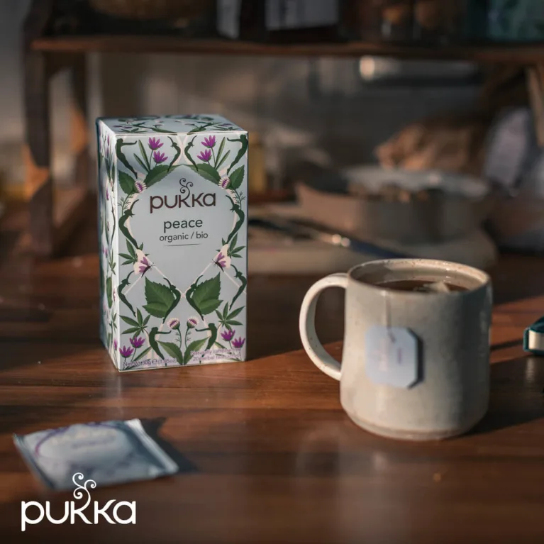 Bio-Kräutertee „Peace“ erhält Bestnote „sehr gut“ - Pukka wird von ÖKO-TEST ausgezeichnet alternative text