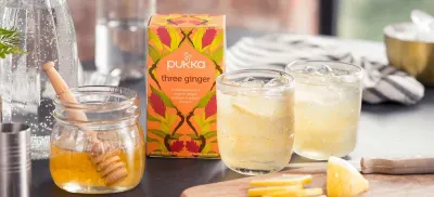 Pukka Herbs Australia article grid  Three ginger vodka spritzer