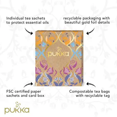 Coffret découverte de thés Pukka - 42 sachets : Pukka PUKKA alimentation  bio - botanic®