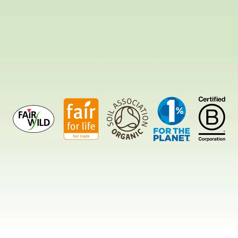 Pukka's ethical, and sustainable certifications