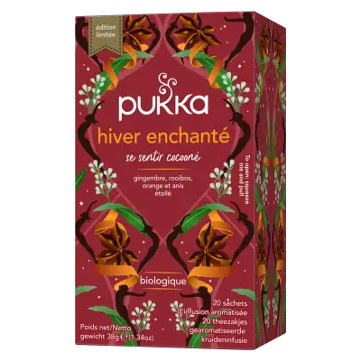 Boite de thé hiver enchanté bio Pukka - 38 g : Pukka PUKKA alimentation bio  - botanic®