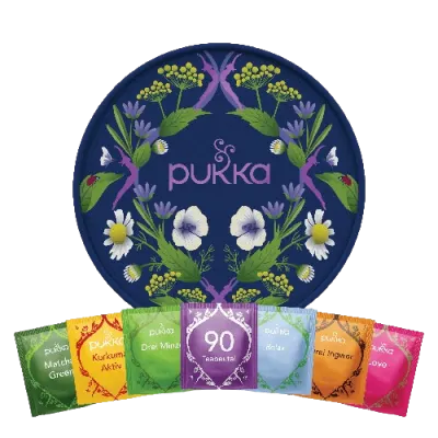 Pukka Bio-Kräutertee Selection Box "Wellness von früh bis spät"