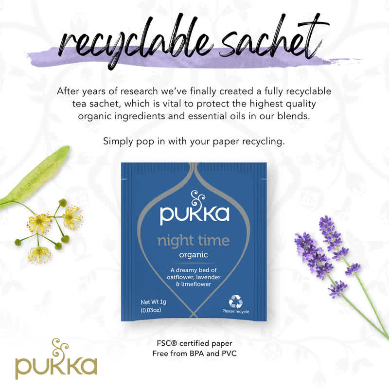 Buy Night Time Organic Herbal Tea | Pukka Herbs