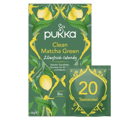 Pukka Bio-Kräutertee Clean Matcha Green