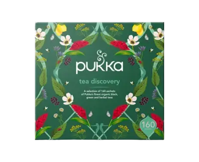 Coffret découverte thés et infusions Pukka - coffret en bois thés